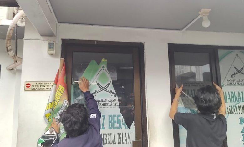 Polis TNI datangi markas FPI