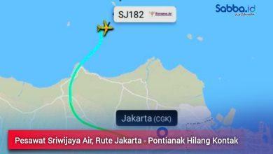 Sriwijaya Air SJ182 Hilang Kontak