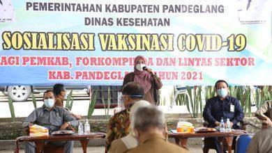 Pemerintah Kabupaten Pandeglang melakukan sosialisasi vaksinasi covid 19