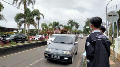 Kumandang Untirta Bagikan Masker Gratis