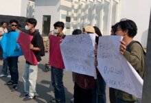 Aksi Unjuk Rasa Banten
